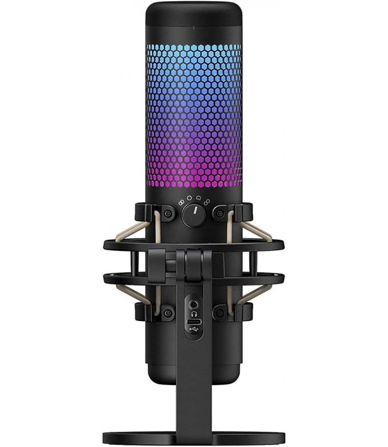 HYPERX MICROPHONE RGB QUADCAST S Black